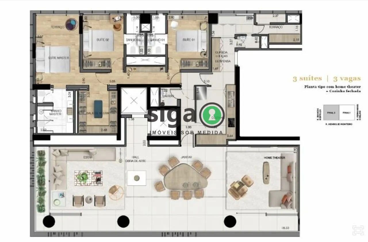Imagem Apartamento para venda em Pinheiros - São Paulo - SP