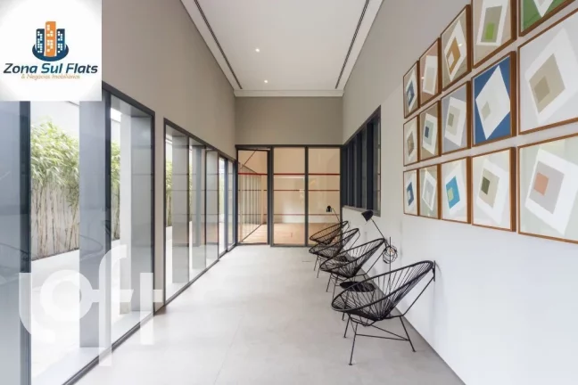 Imagem Apartamento Mobiliado à Venda No Itaim Bibi Com 1 Dormitório e 1 Vaga