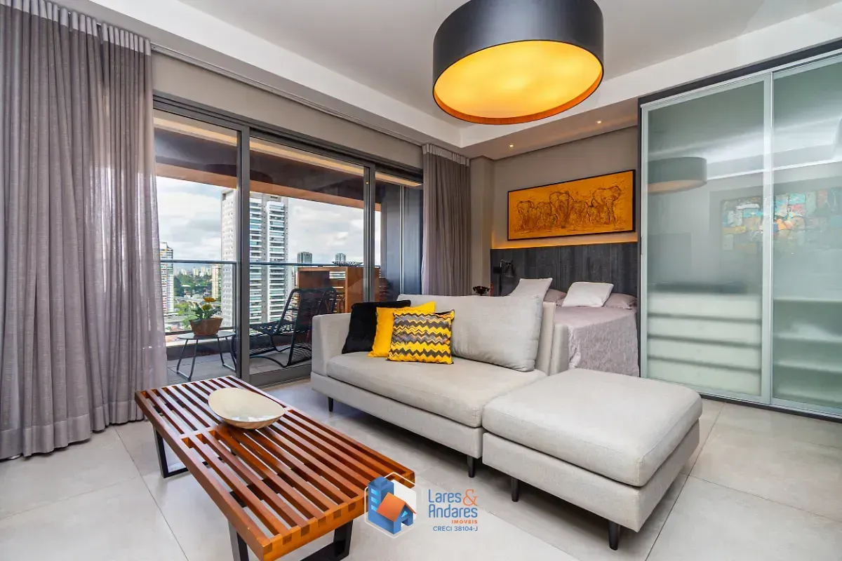 Foto do imóvel Apartamento para venda em Brooklin Paulista com 1 quarto, 41m² em Rua Nova York