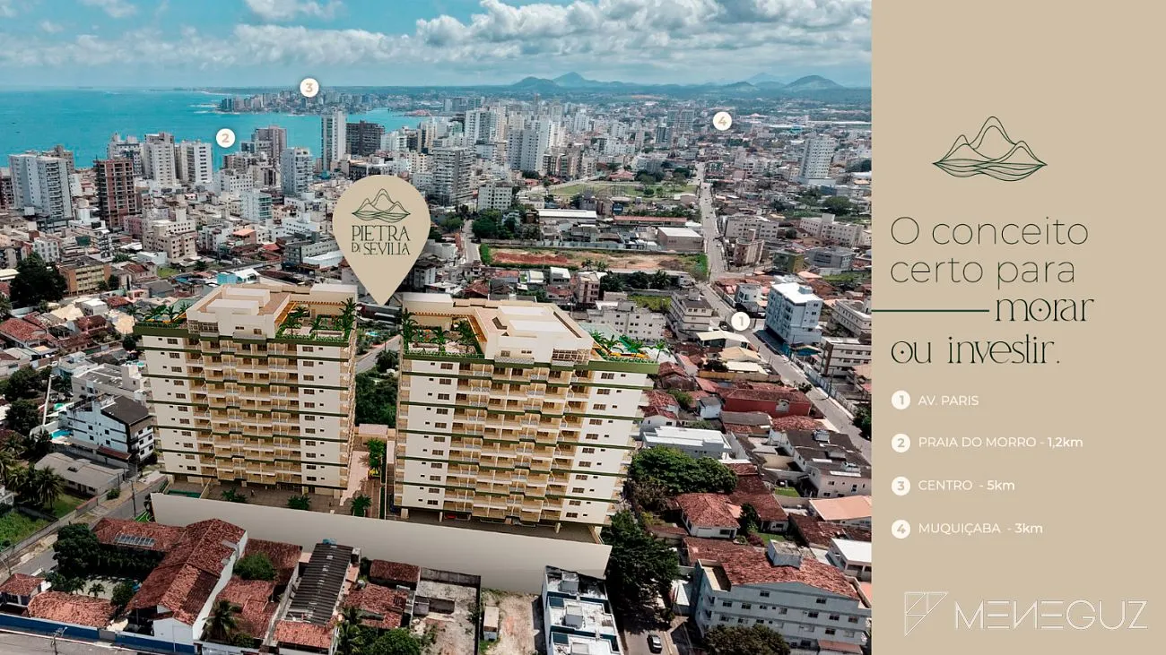 Imagem PIETRA DE SEVILHA - APARTAMENTO NOVO PRAIA DO MORRO - 72x DIRETO C/ CONSTRUTORA
