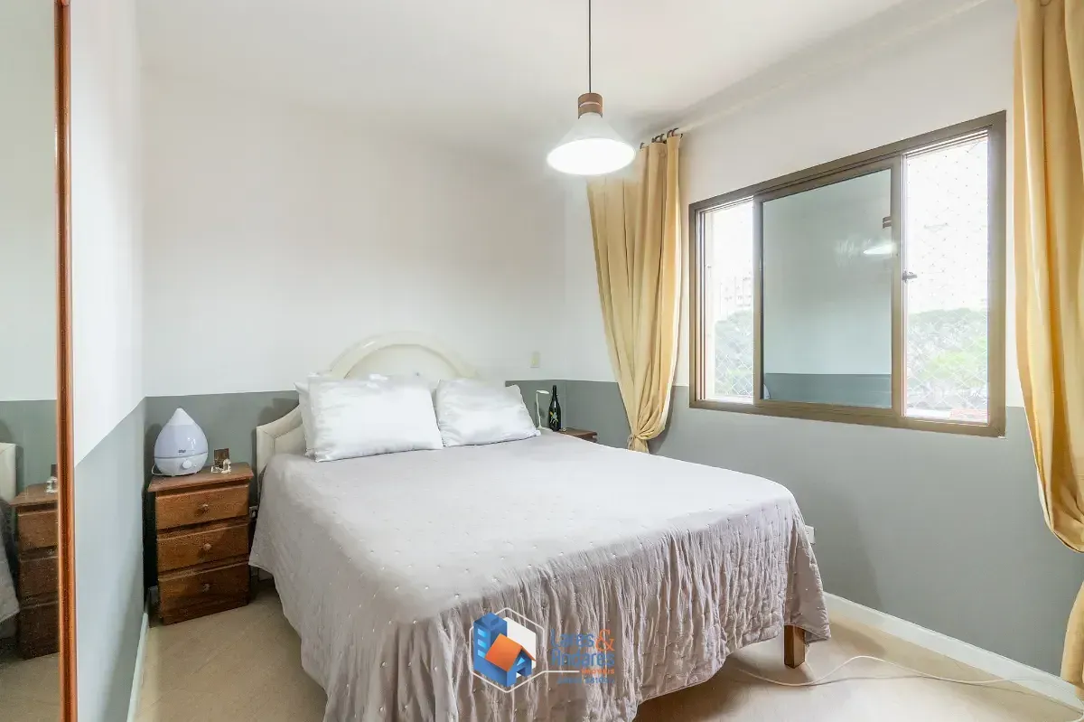 Imagem Apartamento para venda em Vila Olímpia com 3 quartos, sendo 2 suítes, 131m²