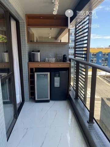 Imagem ALUGUEL RESIDENCIAL - LINDO FLAT MOBILIADO E DECORADO NO SMART FAROL DA BARRA, PRÉDIO NOVÍSSIMO E COMPLETO