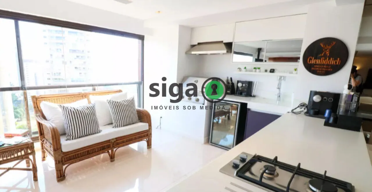 Imagem Apartamento à venda com 210m², 2 quartos e 4 vagas na Chácara Santo Antônio