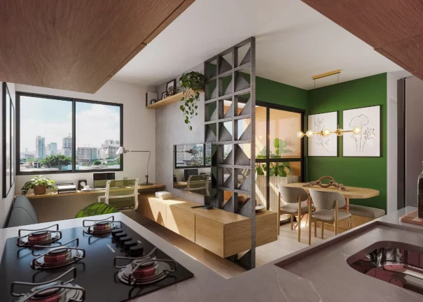 Imagem NURBAN LIBERDADE - VITA URBANA - Studios de 24m² com sacada, a 10 minutos a pé do Metrô São Joaquim!