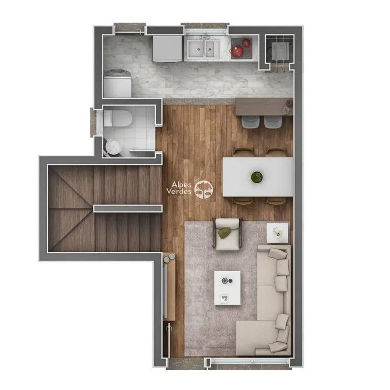 Imagem Casa à Venda em Várzea Grande 1º de Maio, Gramado - RS
