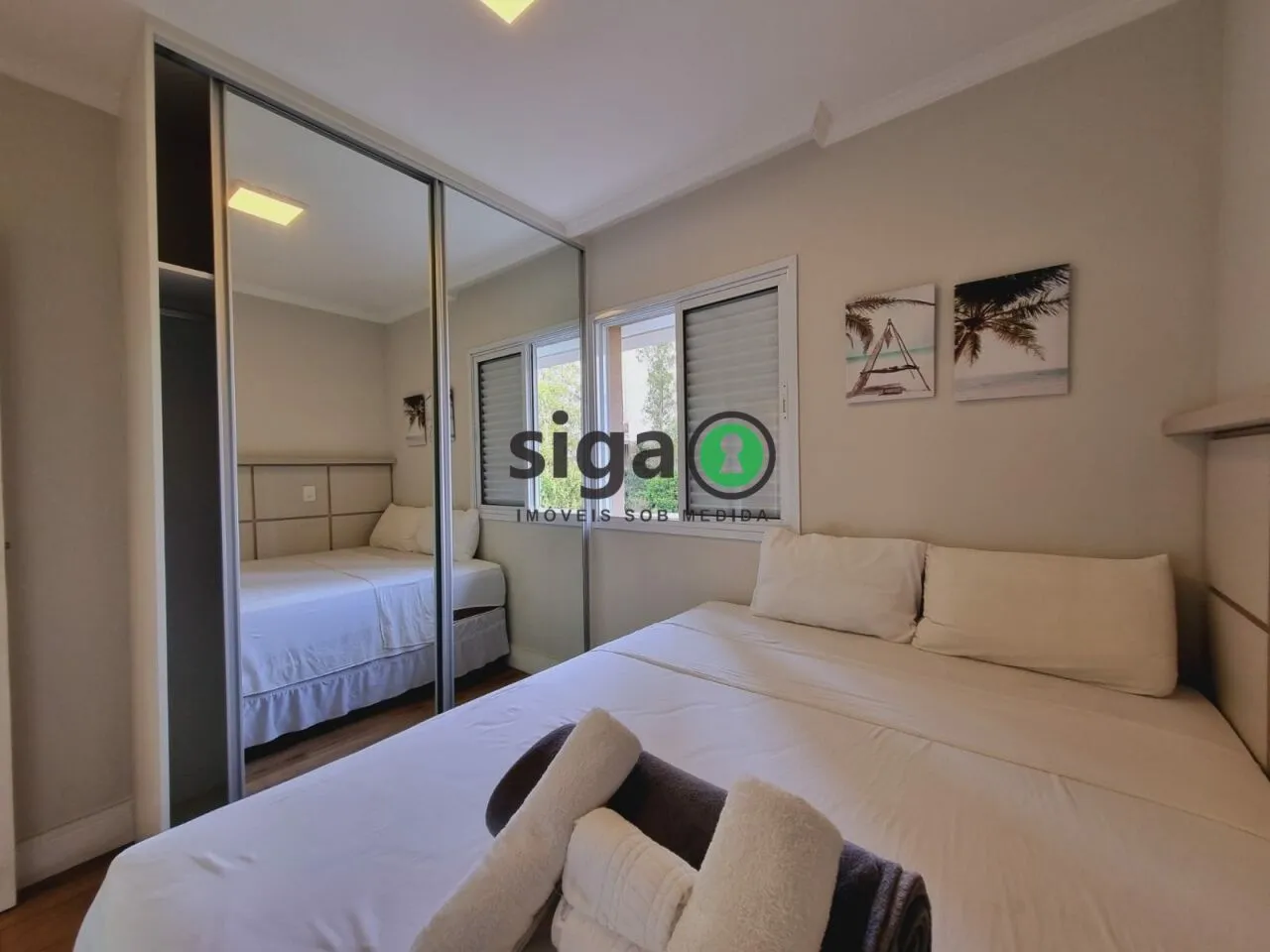 Imagem 65 metros com 2 suites no Panamby
