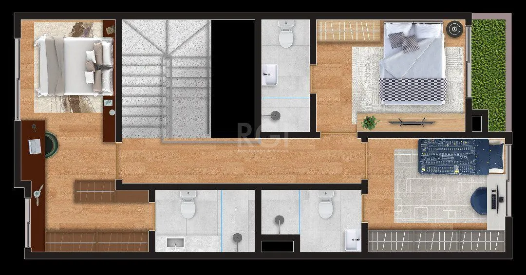 Imagem Casa Condominio para Venda - 200m², 3 dormitórios, sendo 3 suites, 2 vagas - Tristeza
