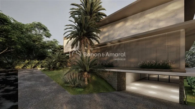 Imagem São 700 m² de construção, com arquitetura moderna,, localizada em um dos condomínios mais desej...