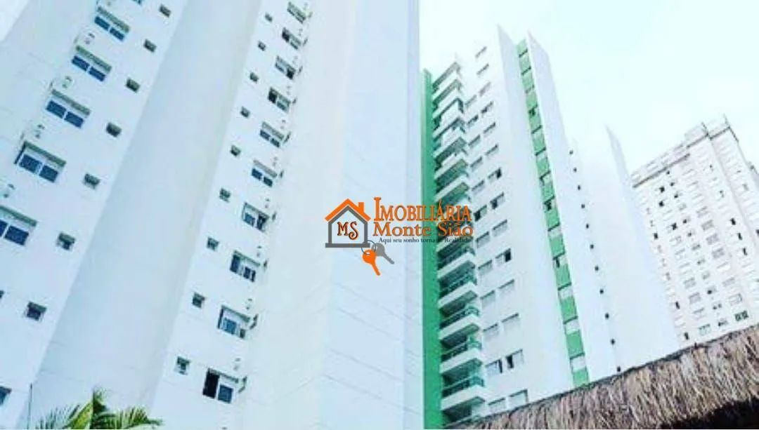 Imagem Apartamento com 3 dormitórios à venda, 80 m² por R$ 570.000,00 - Jardim Las Vegas - Guarulhos/SP