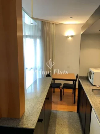 Imagem Flat disponível para venda no Hotel Address Faria Lima by Intercity, com 42m², 1 dormitório e 1 vaga
