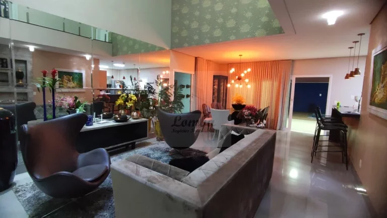 Foto do imóvel Casa de luxo em condomínio fechado no Jardim Itália - Cuiabá-MT 4 suítes, 382m², 4 vagas Próximo ao clube Imperdível!