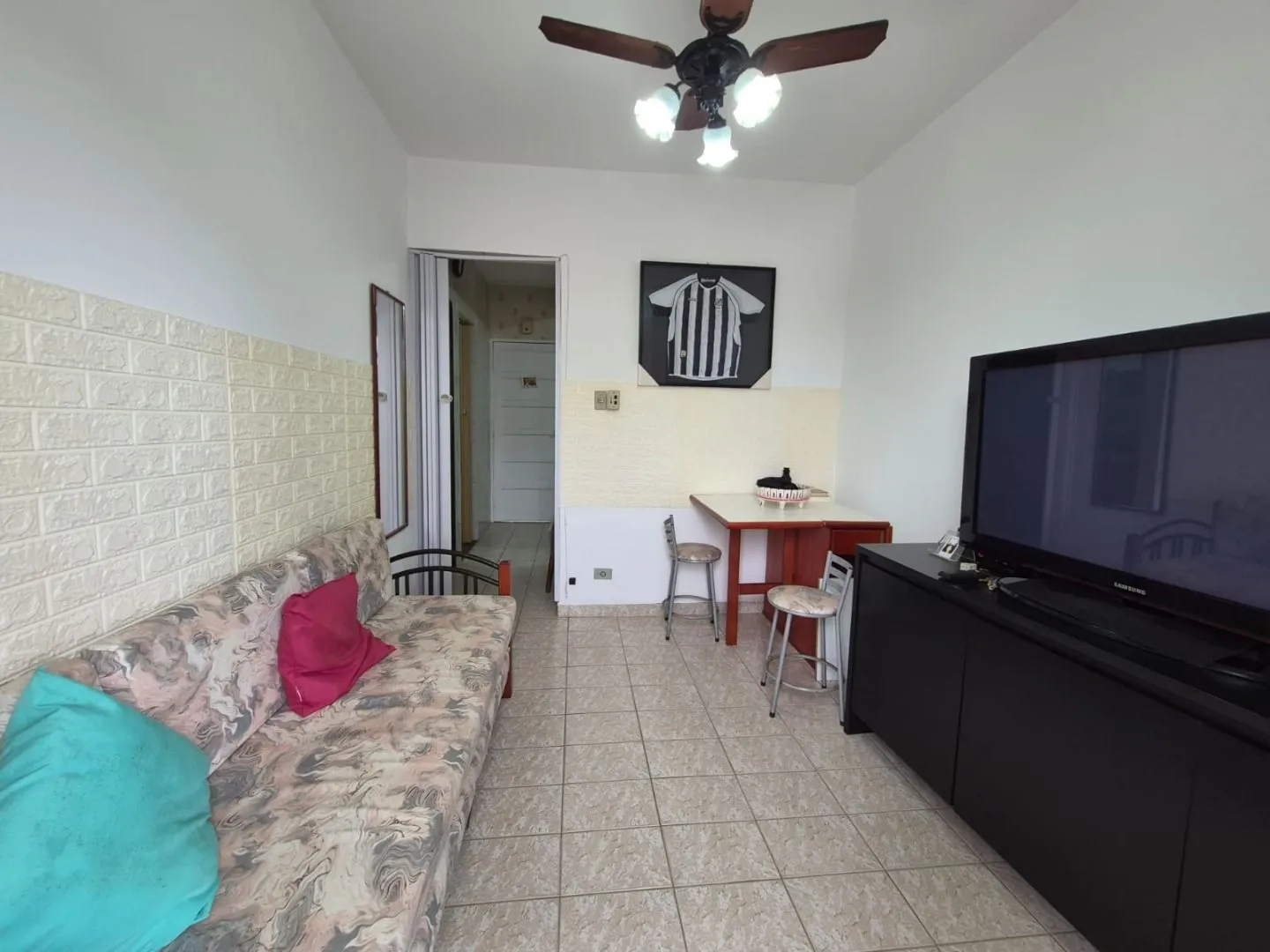 Imagem Apartamento com 1 dormitório à venda, 49 m² por R$ 250.000,00 - Vilamar - Praia Grande/SP