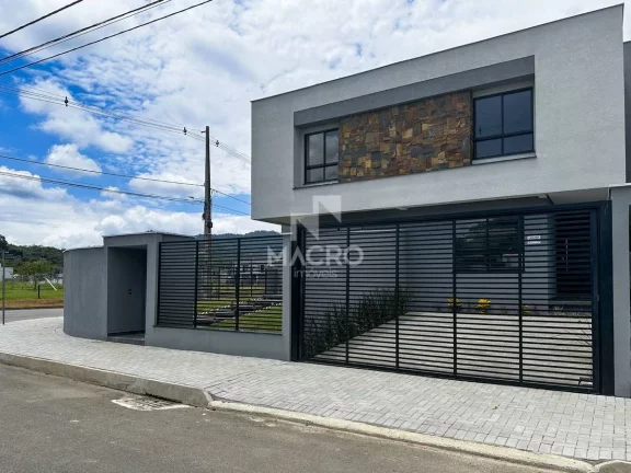 Imagem Sobrado Geminado | 3 quartos (1 suíte) | Três Rios do Sul (Lot. Imperial) | 126m²
