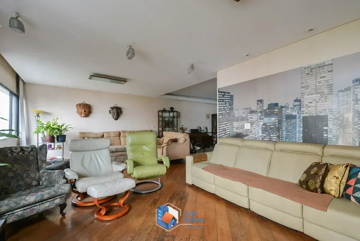 Imagem Apartamento para venda em Morro dos Ingleses com 3 quartos, sendo 2 suítes, 220m²