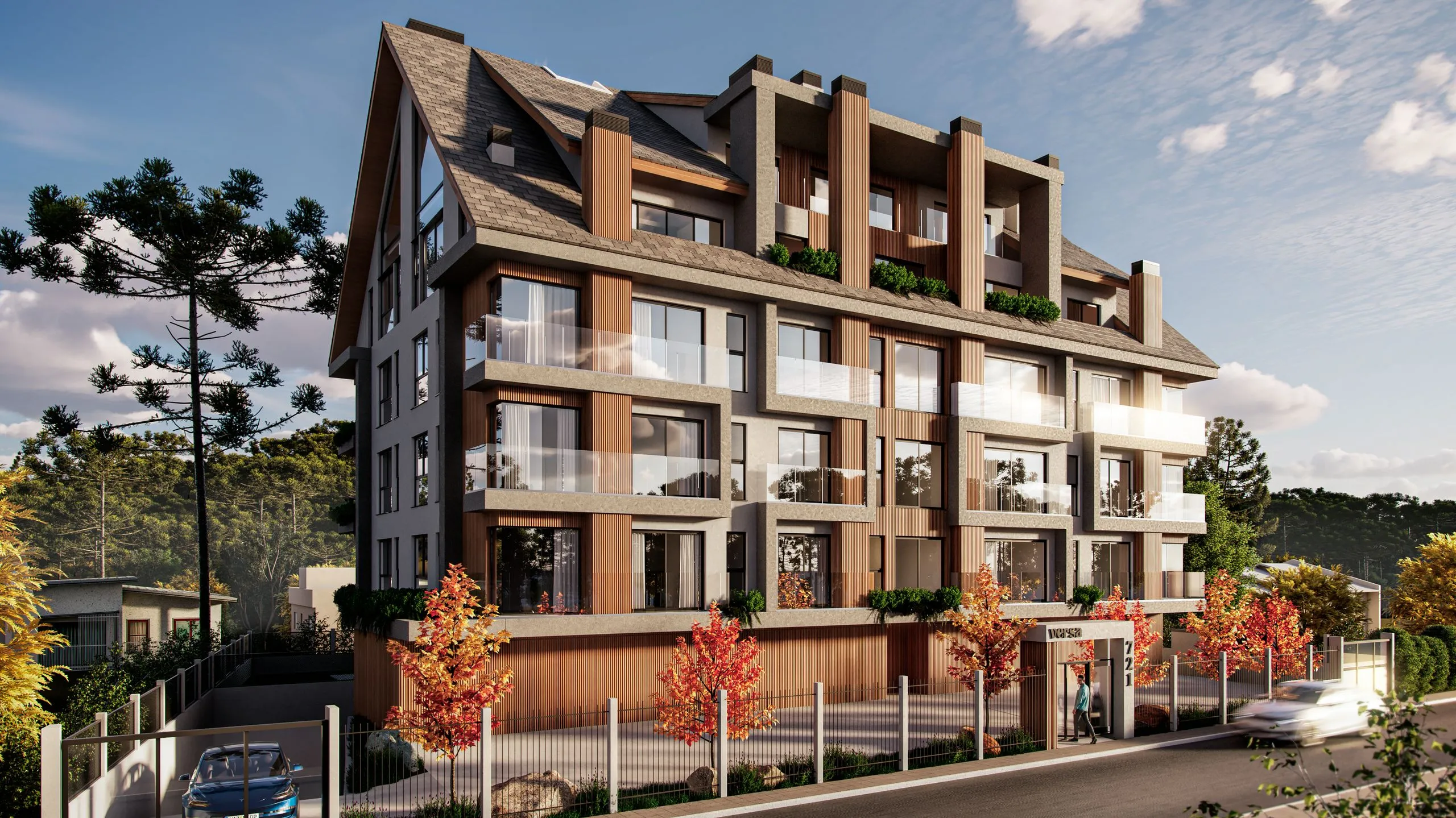 Foto do imóvel Apartamento à venda em Gramado, Av. Central, com 1 quarto, 52.54m2