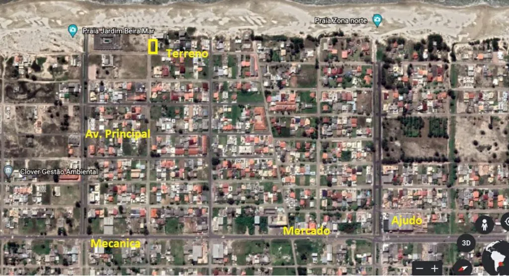 Imagem Terreno - Bairro Jardim Beira Mar