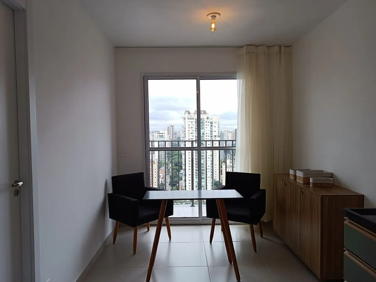 Foto do imóvel Apartamento com 1 Quarto para alugar, 27m² - Campo Belo em R. José dos Santos Júnior, 144 - Campo Belo, São Paulo - São Paulo