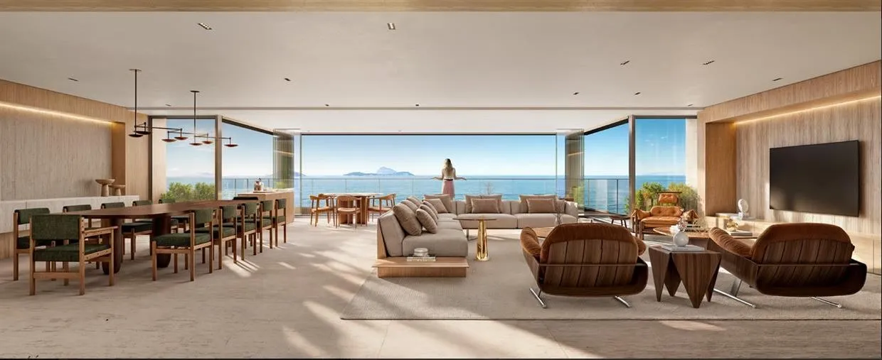 Imagem Mar Delfim Moreira 120 Apartamentos de Luxo no Leblon