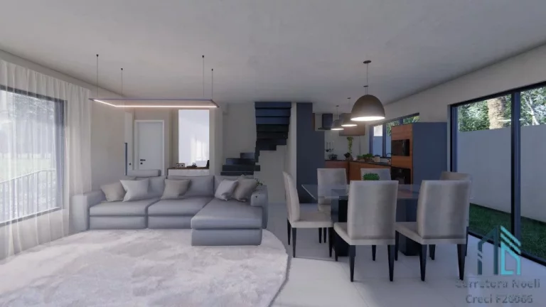 Imagem Sobrado a venda, novo com terraço, ótimo acabamento 03 quartos c/suíte, no Pinheirinho em Curitiba PR