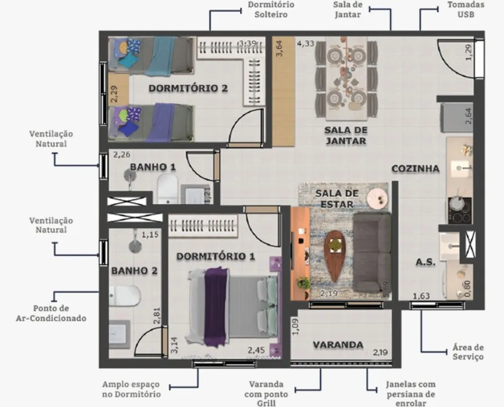 Imagem Apartamento com 2 quartos a venda em Santo André SP, comprar apartamento com 2 dormitórios a venda em Santo André SP, apartamento em construção Abc Pa