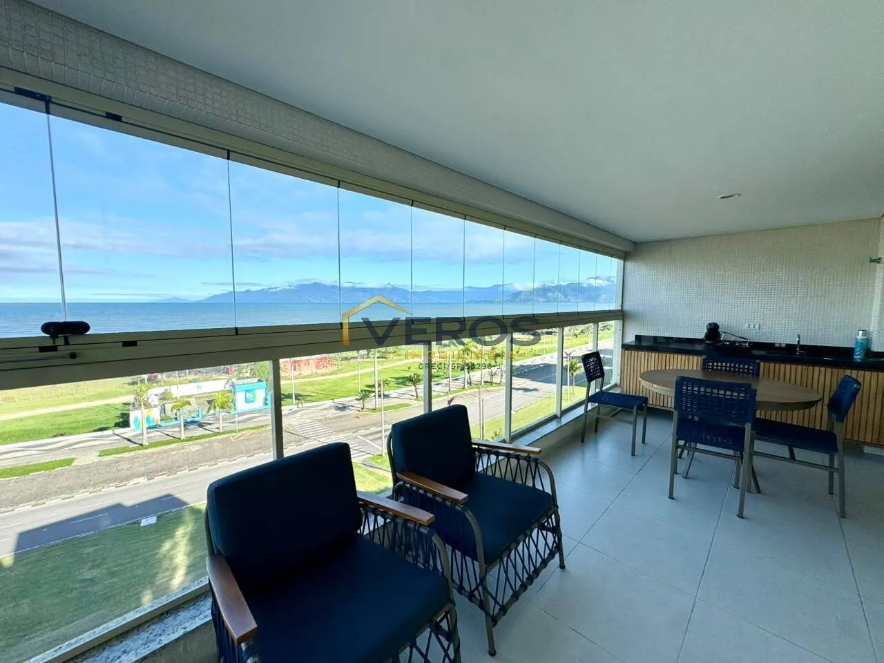 Imagem Apartamento para locação Frente Mar - Mobiliado - Jardim Aruan