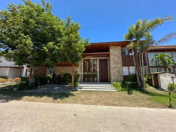 Imagem Com ambientes amplos e moderno essa casa decorada com quatro suítes e área gourmet a venda na Praia do Forte