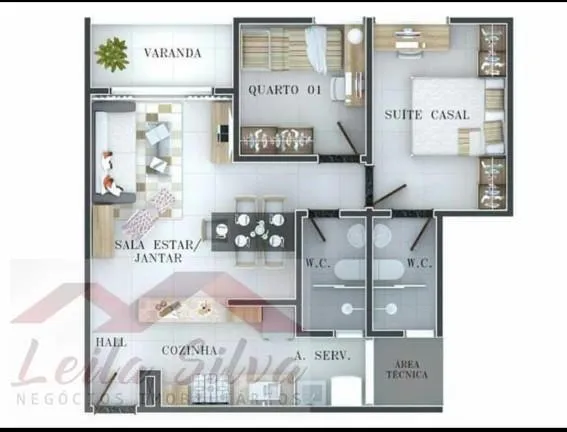 Imagem American Club Residence | Apartamento | Grande Dirceu