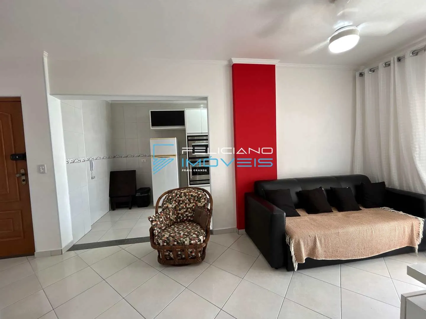 Imagem Apartamento com 1 quarto, Tupi, Praia Grande - R$ 435 mil, Cod: 6096