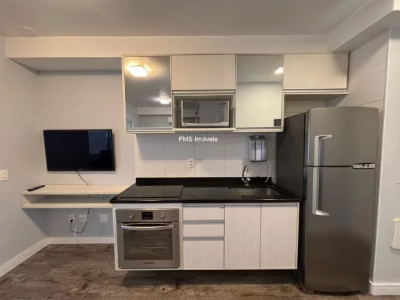 Imagem Apartamento à venda na Consolação, São Paulo-SP: 1 quarto, 1 sala, 1 banheiro, 1 vaga de garagem. Venha conferir!