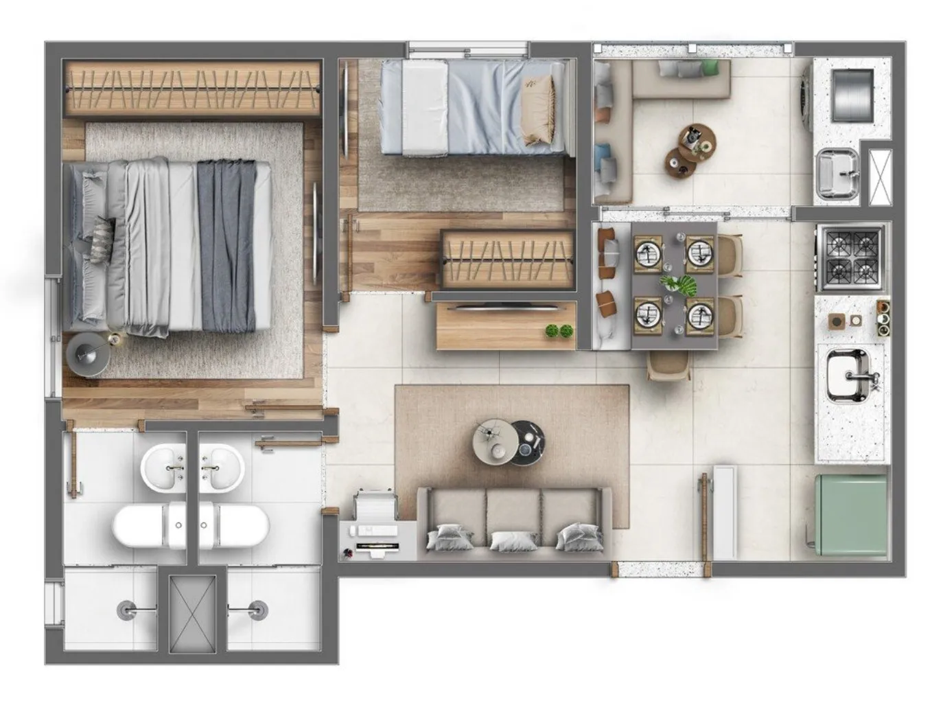 Imagem APARTAMENTO RESIDENCIAL em São Paulo - SP, Vila Carmosina