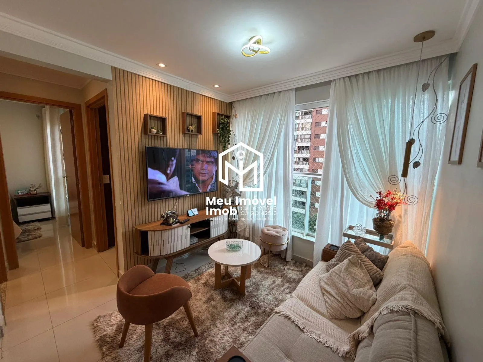 Imagem Joy Residence 2 Quartos 1 STE 1 Vaga Reformado Armários 50m²