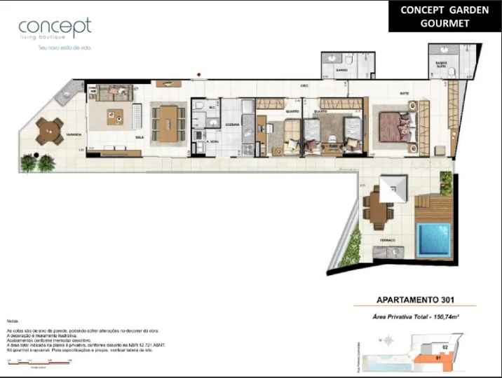 Imagem Concept Botafogo | Apto 2-3Q a partir de R$ 1.050.000