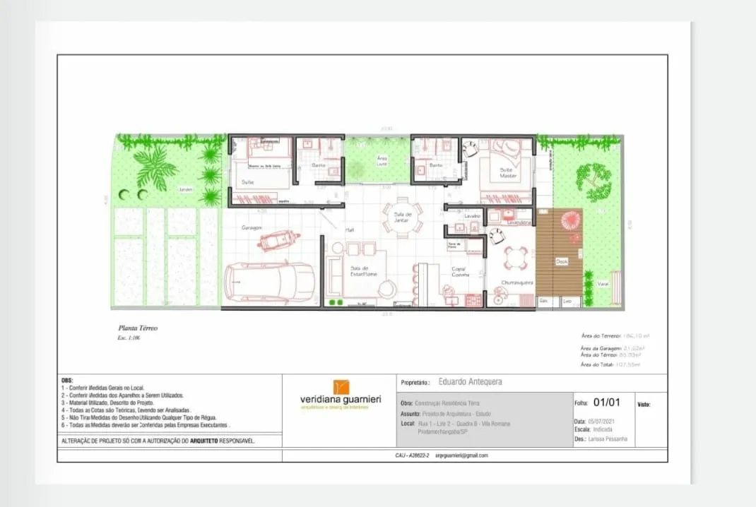 Foto do imóvel Casa à venda 2 Quartos, 2 Suites, 1 Vaga, 186.1M², Vila Prado, Pindamonhangaba - SP | Condomínio Vila Romana