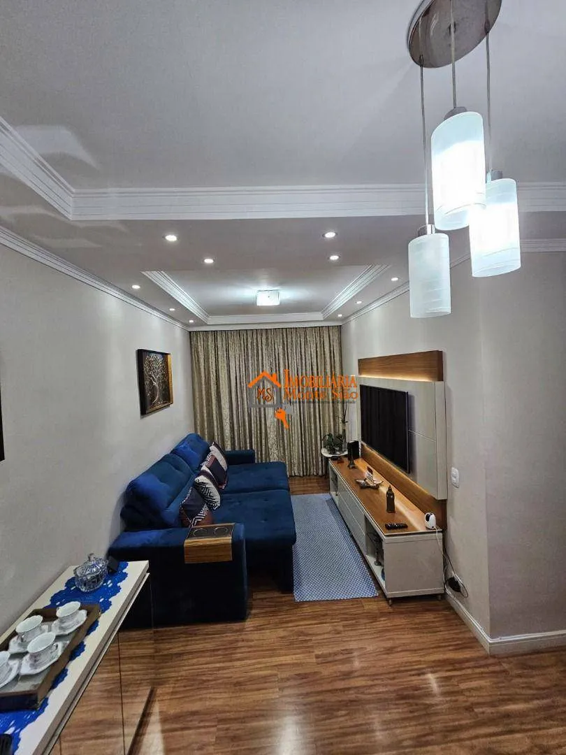 Imagem Apartamento com 2 dormitórios à venda, 56 m² por R$ 285.000,00 - Cocaia - Guarulhos/SP