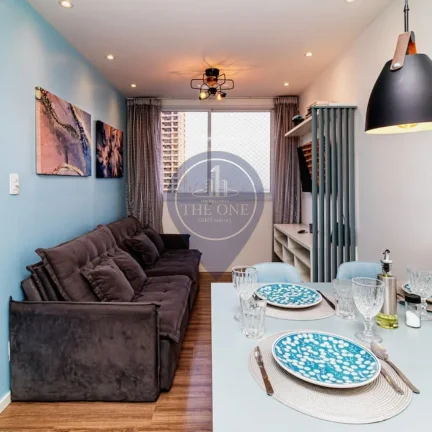 Imagem Venda de Apartamento no Brás, São Paulo-SP: 2 quartos, 2 salas, 2 banheiros - 45m² de área!