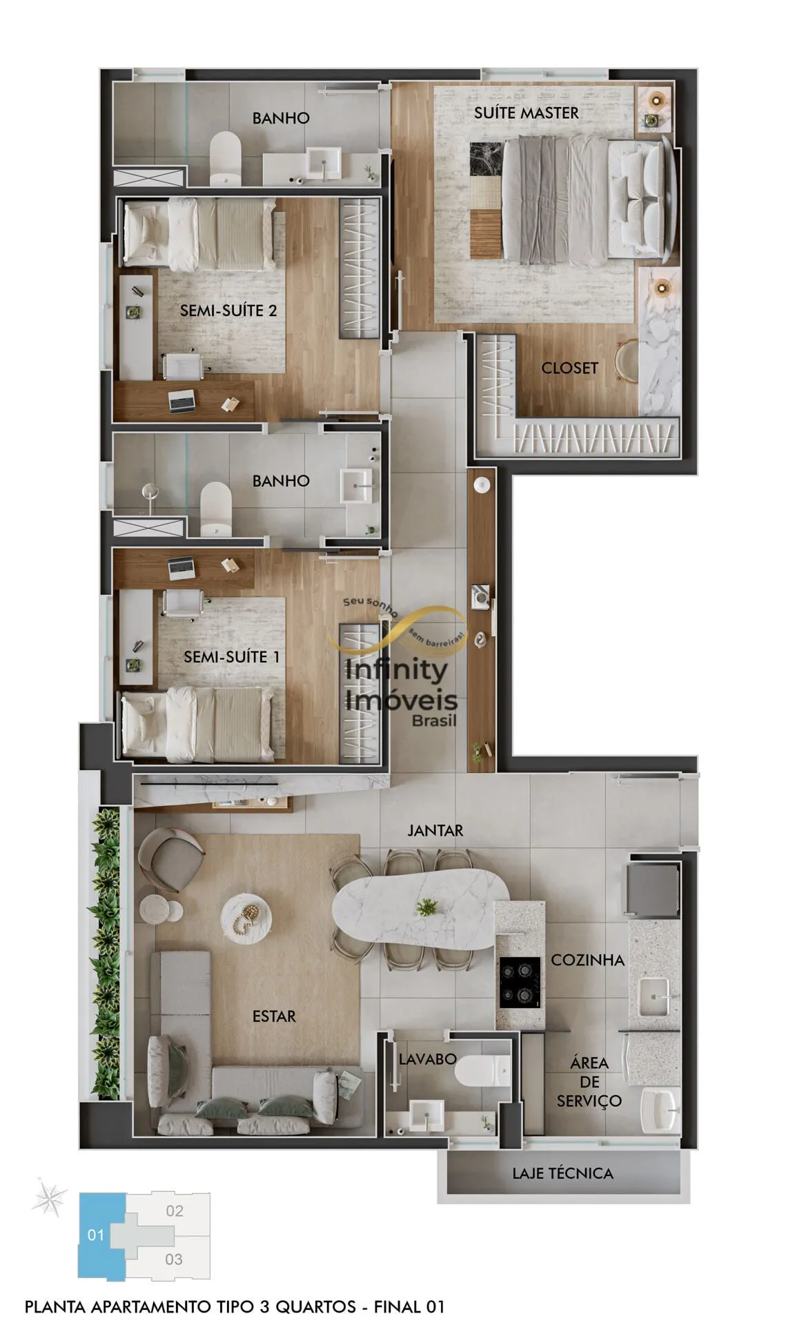 Imagem LINIA RESIDENCE - Apartamento Alto Padrão em Santa Efigênia, Belo Horizonte/MG