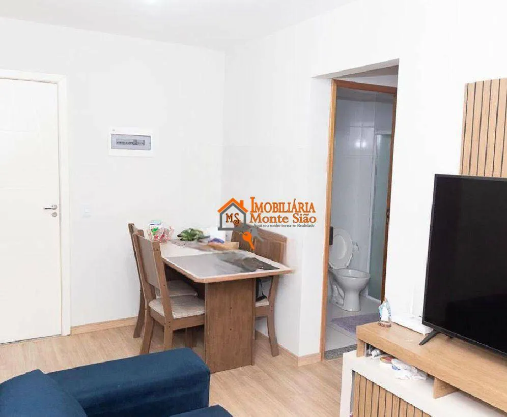 Imagem Apartamento com 2 dormitórios à venda, 49 m² por R$ 260.000,00 - Vila Nova Bonsucesso - Guarulhos/SP