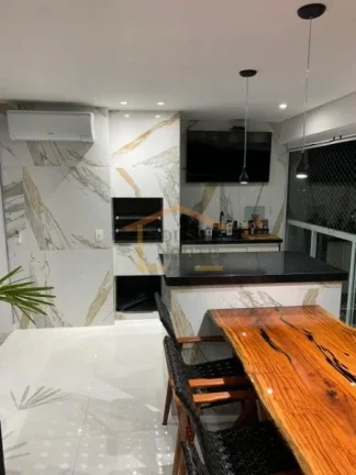 Imagem Apartamento alto padrão, 2 dormitórios, sendo 2 suítes, originalmente sendo 3 dormitórios, mas f...