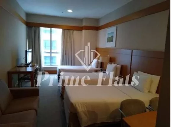 Imagem Flat disponível para venda no Wyndham Garden Convention Nortel, com 35m², 1 dormitório e 1 vaga