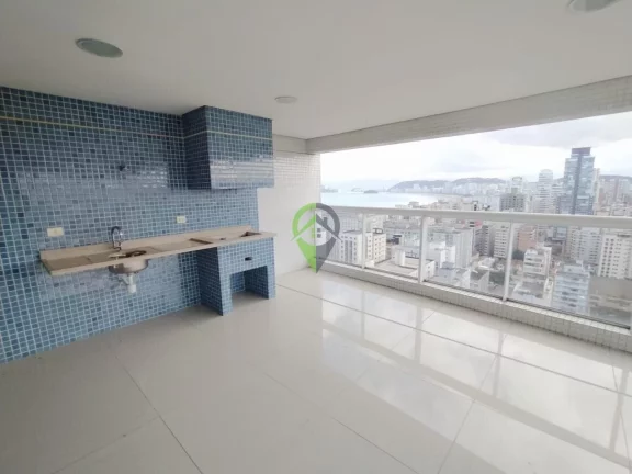 Imagem VISTA MAR -Apartamento - 4 dormitórios à venda, 255 m² - Aparecida - Santos/SP