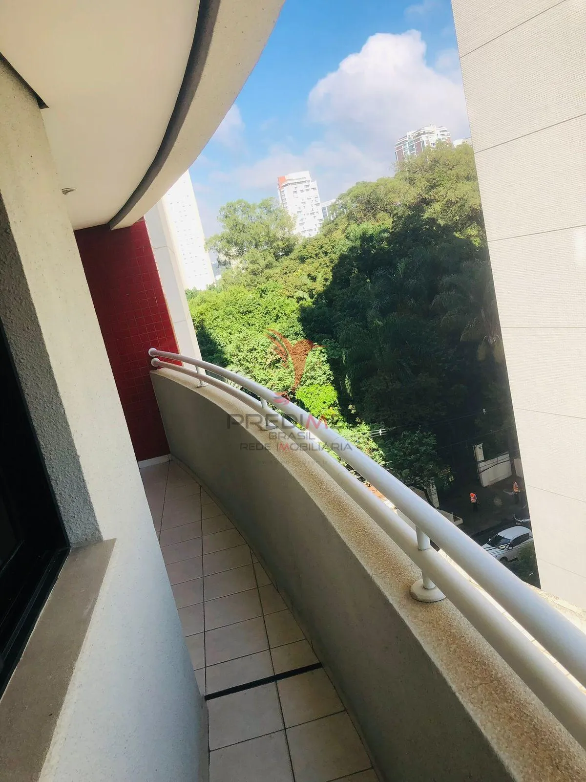 Imagem Apartamento para aluguel 1 Quarto , Sacada ,Garagem ,no Brooklin, São Paulo