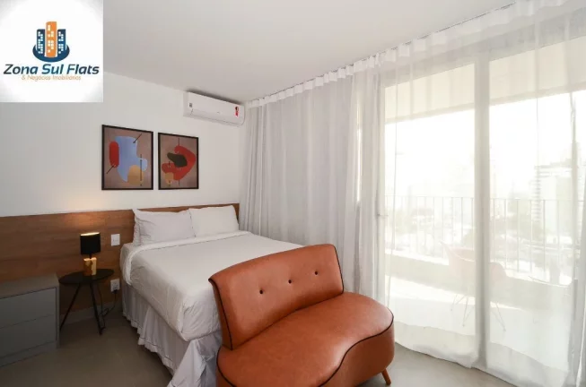 Imagem Studio Mobiliado à Venda Nos Jardins Com 1 Dormitório - Excelente Localização