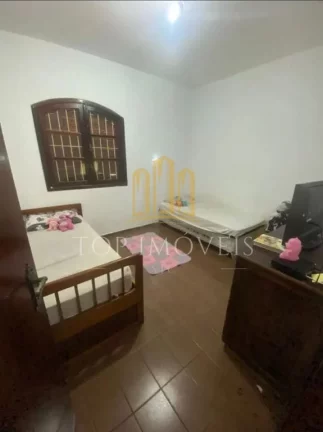Imagem maravilhosa casa cinco dormitórios suíte varanda churrasqueira no bosque dos eucaliptos