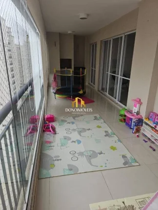 Imagem Apto 147m vista livre andar alto Cond Auge Home Resort Centro SBC