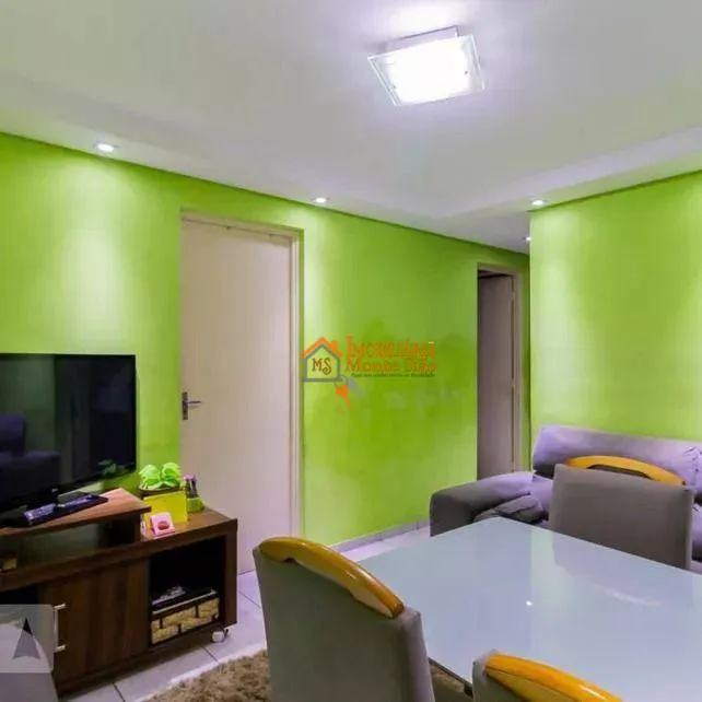Imagem Apartamento com 2 dormitórios à venda, 45 m² por R$ 310.000,00 - Parque Cecap - Guarulhos/SP