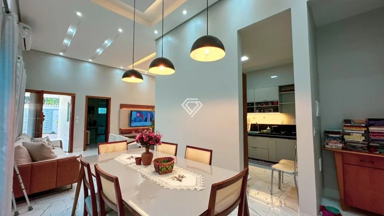 Imagem Casa 3 Suítes, 138.91 m² C/ Lazer na 407 Sul