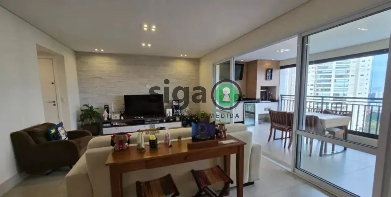 Imagem Apartamento para locação, 160m² com 3 suítes no Jardim Marajoara