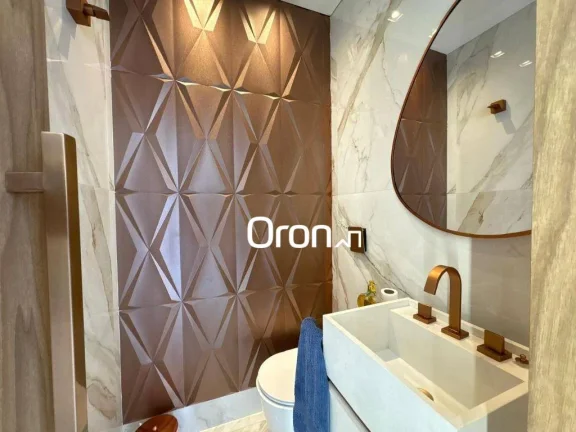 Imagem Sobrado mobiliado com 3 dormitórios à venda, 286 m² por R$ 3.990.000 - Jardins Madri - Goiânia/GO