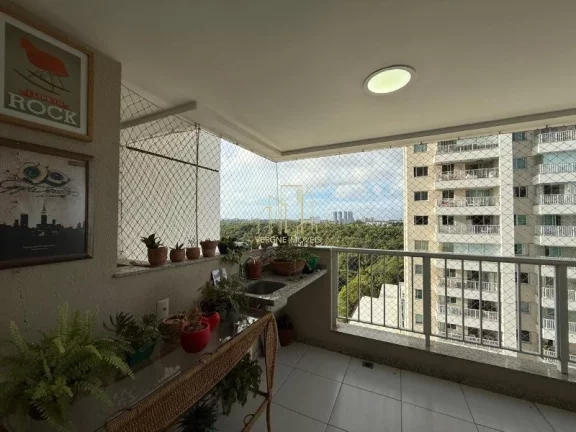 Imagem Com conceito moderno e elegante esse apartamento com dois quartos e varanda a venda em Patamares
