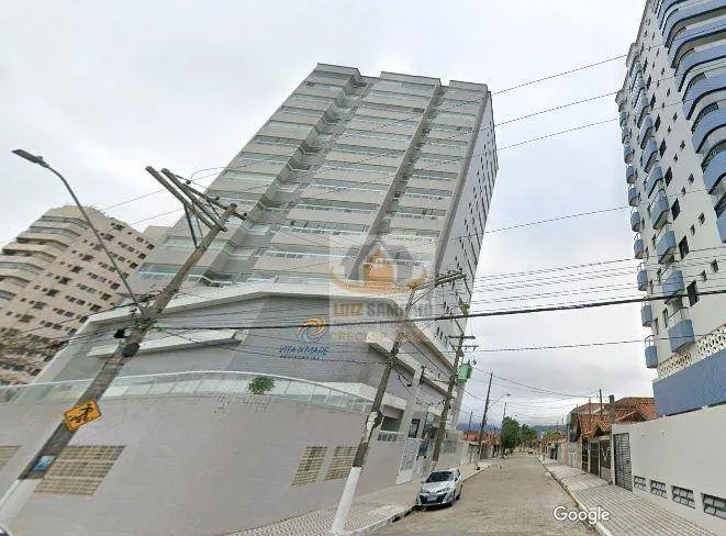 Imagem Lindo Apartamento com Vista ao Mar, 1 Suíte, Maracanã - Praia Grande